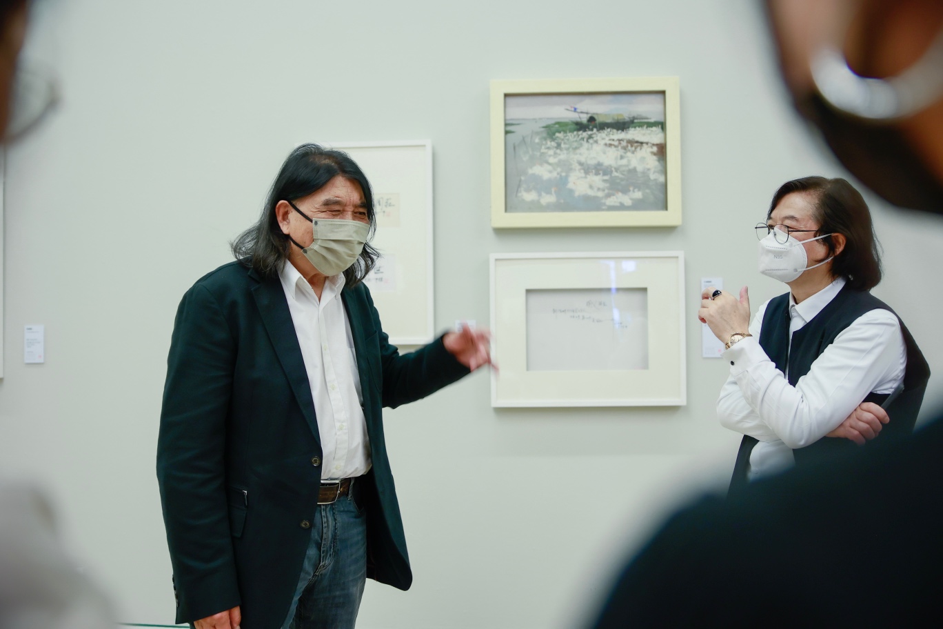 现场 | 水墨江南中见大义 杨明义艺术与文献展在中国美术馆开幕